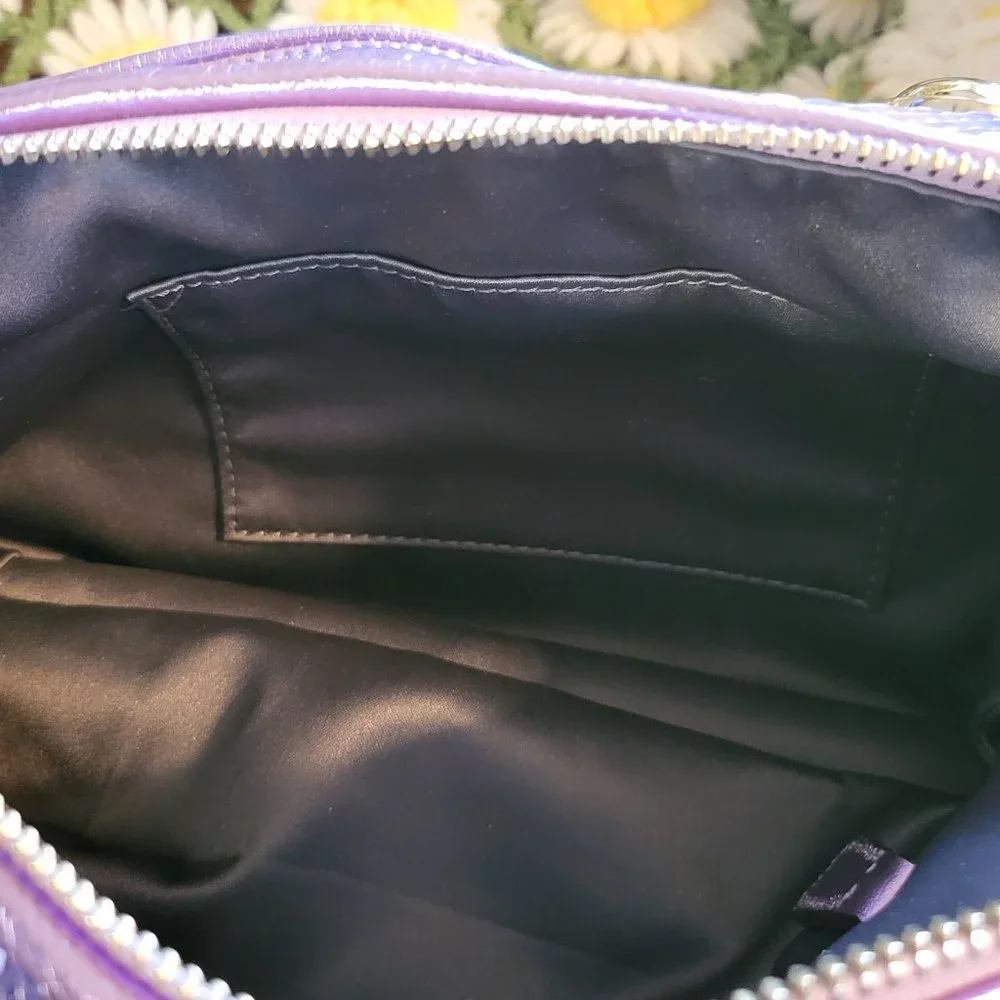 Coach Poppy Purple Sequin Bag - Picture 15 of 16